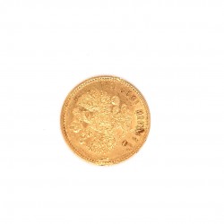 Złota moneta rosyjskie 5 rubli Rosja 1898