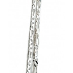 Srebrny łańcuszek figaro p. 925 58 cm