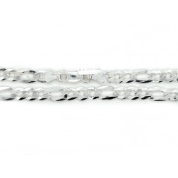 Srebrny łańcuszek figaro p. 925 48 cm